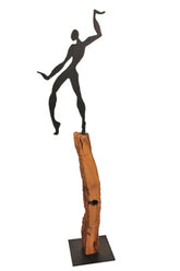 Skulptur- Art- Eisen- Kunst